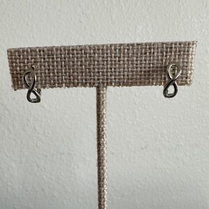 Sterling Silver Infinity Earrings